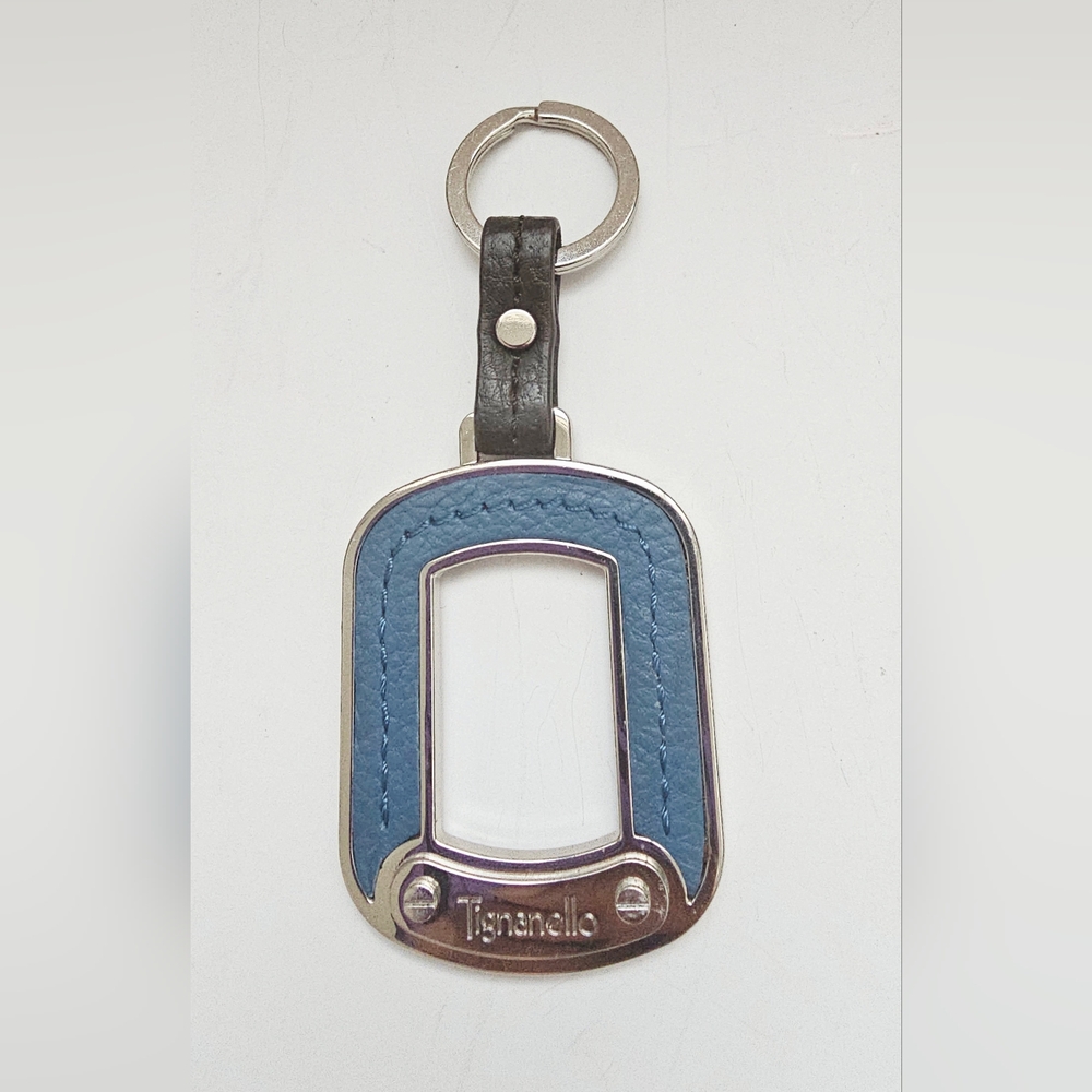 Tignanello Blue and Black Keychain